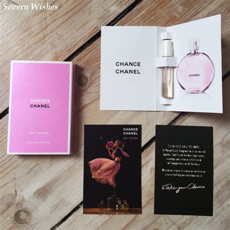 chanel chance perfume samples.